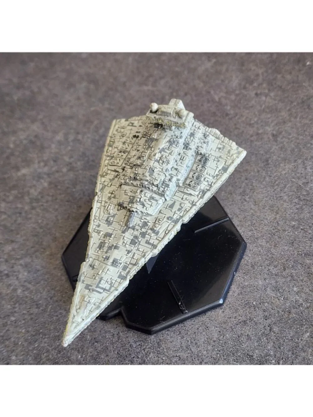 Star Wars Armada Imperial Star Destroyer Proxy Miniature  with Stand 2006 Lucas